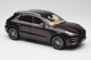 Porsche Macan 95B Turbo Mahagons Metaliks Minichamps 1:18 110062500 Metāls — attēls 6 no 8