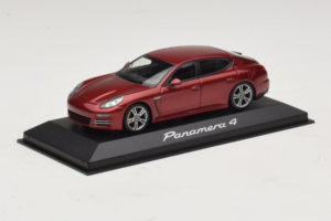 Porsche Panamera 970 4 Red Metallic Minichamps 1:43 WAP0201250E Metāls — attēls 2 no 5