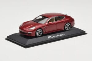 Porsche Panamera 970 Red Metallic Minichamps 1:43 WAP0200119 Metāls — attēls 2 no 4