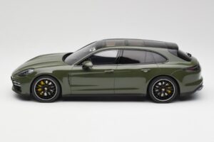 Porsche Panamera Turbo S 971 Sport Turismo Zaļš GT Spirit 1:18 GT447 Sveķi — attēls 3 no 6