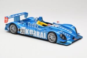 Porsche RS Spyder LMP2 #31 Team Essex C. Elgaard / J. Nielsen / K. Poulsen 24 Hours of Le Mans 2008 Norev 1:18 187519 Metāls — attēls 4 no 6