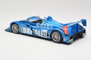 Porsche RS Spyder LMP2 #31 Team Essex C. Elgaard / J. Nielsen / K. Poulsen 24 Hours of Le Mans 2008 Norev 1:18 187519 Metāls — attēls 5 no 6