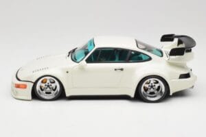 Porsche RWB 911 964 Flat Nose Grand Prix White GT Spirit 1:18 GT506 Sveķi — attēls 3 no 6