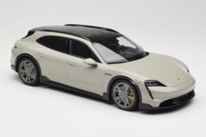 Porsche Taycan Cross Turismo Turbo S Chalk Grey Minichamps 1:18 155069302 Metāls — attēls 4 no 6