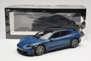 Porsche Taycan J1 Turbo S Cross Turismo Zils Minichamps 1:18 155069301 Metāls — attēls 6 no 6