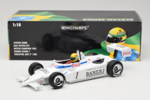 Ralt RT3 Toyota #1 A. Senna West Surrey Racing British F3 Champion 1983 Minichamps 1:18 540831811 Metāls — attēls 7 no 7