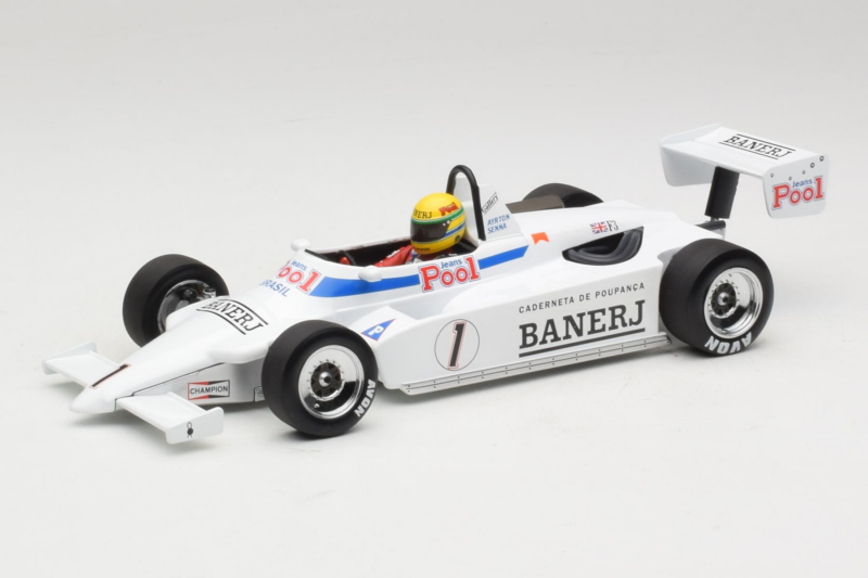 Ralt RT3 Toyota #1 A. Senna West Surrey Racing British F3 Champion 1983 Minichamps 1:18 540831811 Metāls