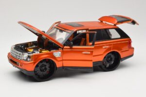 Range Rover Sport L320 Oranžs Maisto 1:18 31081 Metāls — attēls 2 no 8