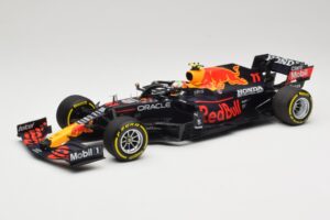 Red Bull Racing Honda RB16B #11 S. Perez Mexican GP 2021 Minichamps 1:18 110211911 Metāls
