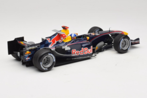 Red Bull RB1 Cosworth #14 D. Coulthard Red Bull Racing Showcar 2005 Minichamps 1:18 100050084 Metāls — attēls 2 no 7