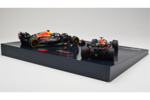 Red Bull RB19 Honda RBPT #1 M. Verstappen Oracle Red Bull Racing Qatar Grand Prix World Champion 2023 Minichamps 1:18 1122318 — attēls 5 no 6