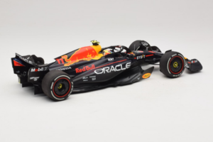 Red Bull RB19 #11 S. Perez Oracle Red Bull Racing Saudi Arabian Grand Prix Winner 2023 Minichamps 1:18 110230111 Sveķi — attēls 2 no 6