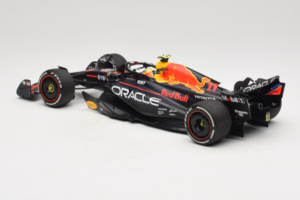 Red Bull RB19 #11 S. Perez Oracle Red Bull Racing Saudi Arabian Grand Prix Winner 2023 Minichamps 1:18 110230111 Sveķi — attēls 5 no 6
