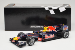 Red Bull RB6 Renault #5 S. Vettel Red Bull Racing Brazilian Grand Prix Winner 2010 Minichamps 1:18 110100205 Metāls — attēls 6 no 7