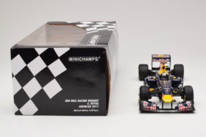 Red Bull RB7 Renault #1 S. Vettel Red Bull Racing Showcar 2011 Minichamps 1:18 110110071-1 Metāls — attēls 7 no 7