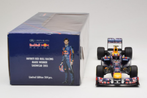 Red Bull RB9 Renault #2 M. Webber Infiniti Red Bull Racing Showcar 2013 Minichamps 1:18 110130072 Metāls — attēls 6 no 6