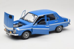 Renault 12 Gordini Zils Solido 1:18 195596 Metāls — attēls 2 no 8
