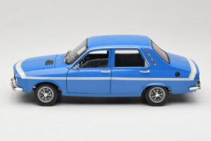 Renault 12 Gordini Zils Solido 1:18 195596 Metāls — attēls 4 no 8
