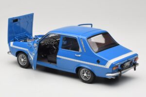 Renault 12 Gordini Zils Solido 1:18 195596 Metāls — attēls 5 no 8