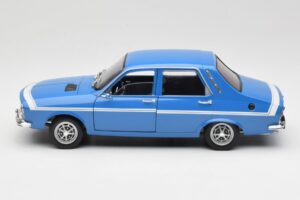 Renault 12 Gordini Zils Solido 1:18 8188 Metāls — attēls 4 no 8