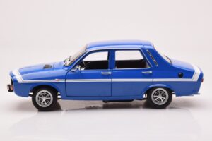 Renault 12 Gordini Bez Bamperiem Bleu de France Norev 1:18 185248 Metāls — attēls 4 no 8