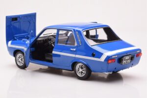 Renault 12 Gordini Bez Bamperiem Bleu de France Norev 1:18 185248 Metāls — attēls 5 no 8