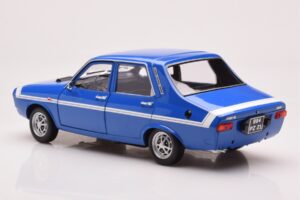Renault 12 Gordini Bez Bamperiem Bleu de France Norev 1:18 185248 Metāls — attēls 7 no 8