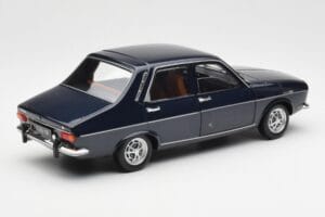 Renault 12 TS Tumši Zils Norev 1:18 185214 Metāls — attēls 3 no 8