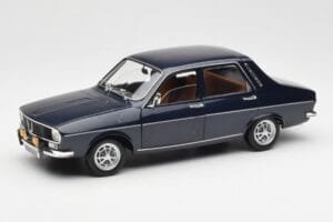 Renault 12 TS Tumši Zils Norev 1:18 185214 Metāls