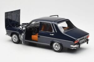 Renault 12 TS Tumši Zils Norev 1:18 185214 Metāls — attēls 5 no 8