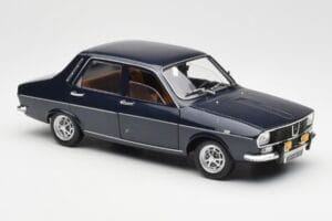 Renault 12 TS Tumši Zils Norev 1:18 185214 Metāls — attēls 6 no 8