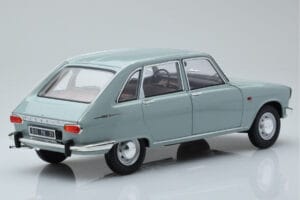 Renault 16 Gaiši Zils Norev 1:18 185131 Metāls — attēls 3 no 8
