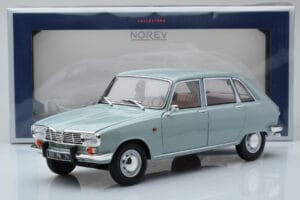 Renault 16 Gaiši Zils Norev 1:18 185131 Metāls — attēls 8 no 8