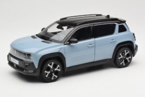 Renault 4 E-Tech Electric Cloud Blue Norev 1:18 185521 Metāls