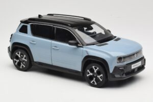 Renault 4 E-Tech Electric Cloud Blue Norev 1:18 185521 Metāls — attēls 6 no 8