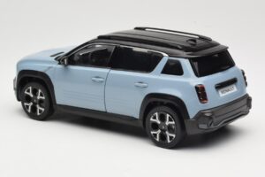 Renault 4 E-Tech Electric Cloud Blue Norev 1:18 185521 Metāls — attēls 7 no 8