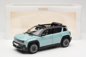 Renault 4 E-Tech Electric Hauts de France Green Norev 1:18 185520 Metāls — attēls 8 no 8