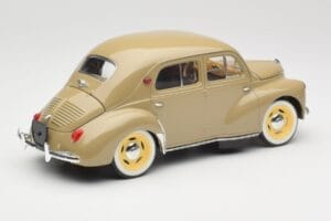 Renault 4CV Berline Gris Ardoise Solido 1:18 8059 Metāls — attēls 3 no 8
