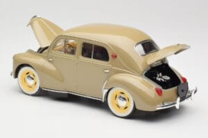 Renault 4CV Berline Gris Ardoise Solido 1:18 8059 Metāls — attēls 5 no 8