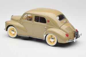 Renault 4CV Berline Gris Ardoise Solido 1:18 8059 Metāls — attēls 7 no 8