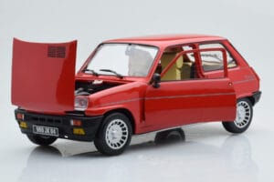 Renault 5 Alpine Turbo Sarkans Norev 1:18 185243 Metāls — attēls 2 no 8
