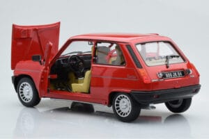 Renault 5 Alpine Turbo Sarkans Norev 1:18 185243 Metāls — attēls 3 no 8