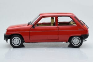 Renault 5 Alpine Turbo Sarkans Norev 1:18 185243 Metāls — attēls 5 no 8