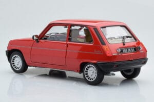 Renault 5 Alpine Turbo Sarkans Norev 1:18 185243 Metāls — attēls 7 no 8