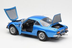 Alpine A110 1600 SC Zils Kyosho 1:18 08482BL Metāls — attēls 5 no 8