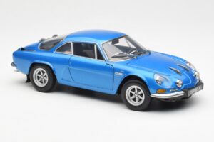Alpine A110 1600 SC Zils Kyosho 1:18 08482BL Metāls — attēls 6 no 8