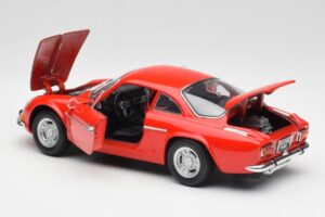 Alpine A110 1600S Sarkans Maisto 1:18 50322 Metāls — attēls 5 no 8