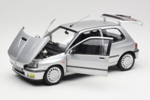 Renault Clio 16S Mk1 Iceberg Pelēks Norev 1:18 185256 Metāls — attēls 2 no 8