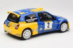 Renault Clio II S1600 #2 S. Joseph Jean / J. Boyere Barum Rally 2004 Otto 1:18 OT1152 Sveķi — attēls 2 no 6