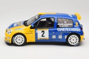 Renault Clio II S1600 #2 S. Joseph Jean / J. Boyere Barum Rally 2004 Otto 1:18 OT1152 Sveķi — attēls 3 no 6